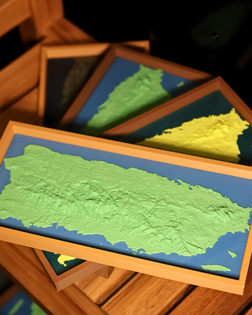 Puerto Rico Topography