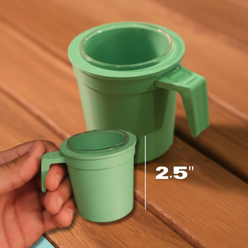 Shot Glass Vaso Mantequilla
