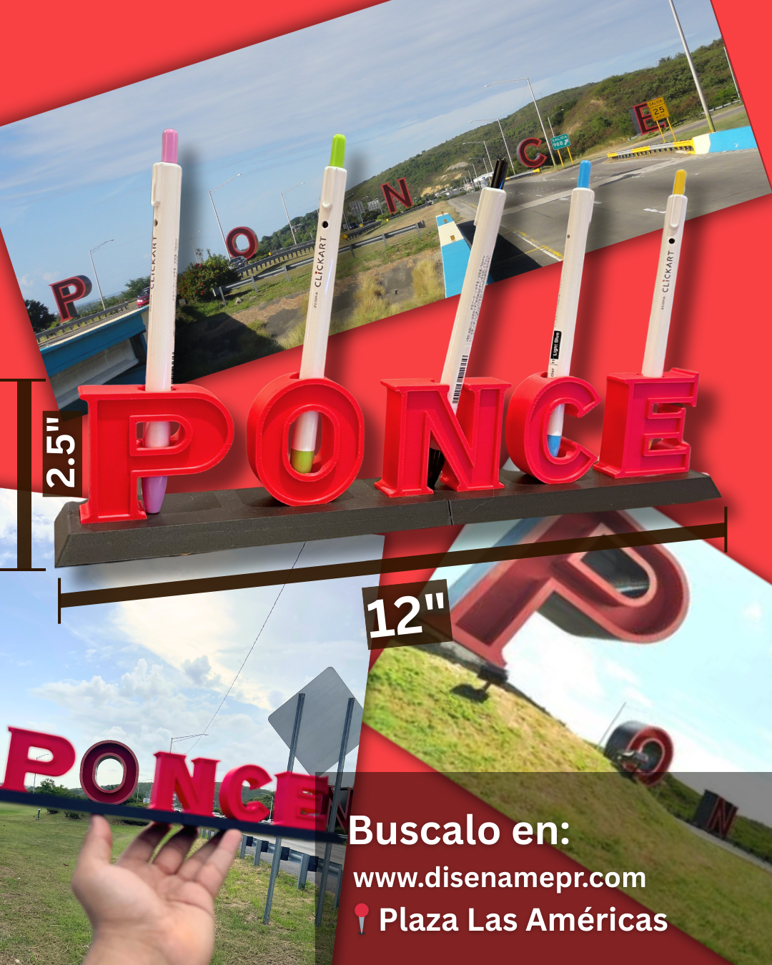PONCE Portalápices