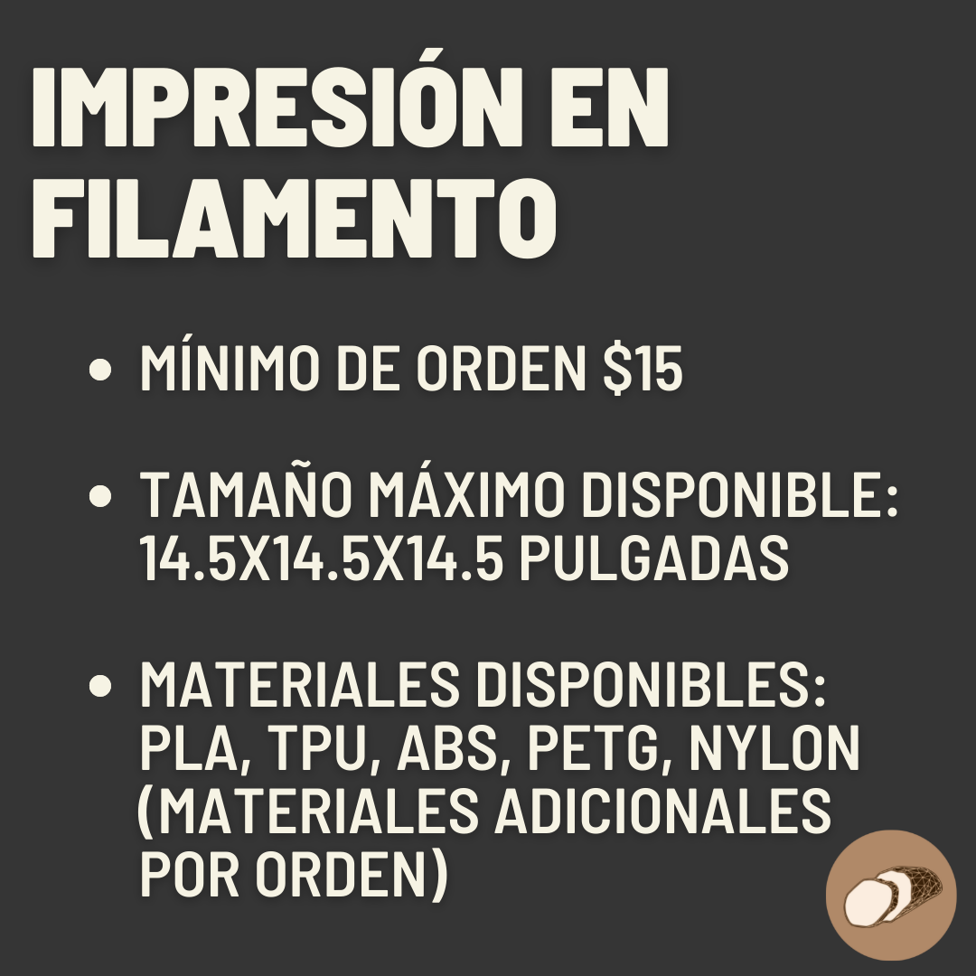 Servicio de 3D Printing