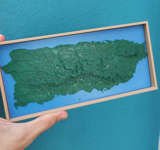 Puerto Rico Topography