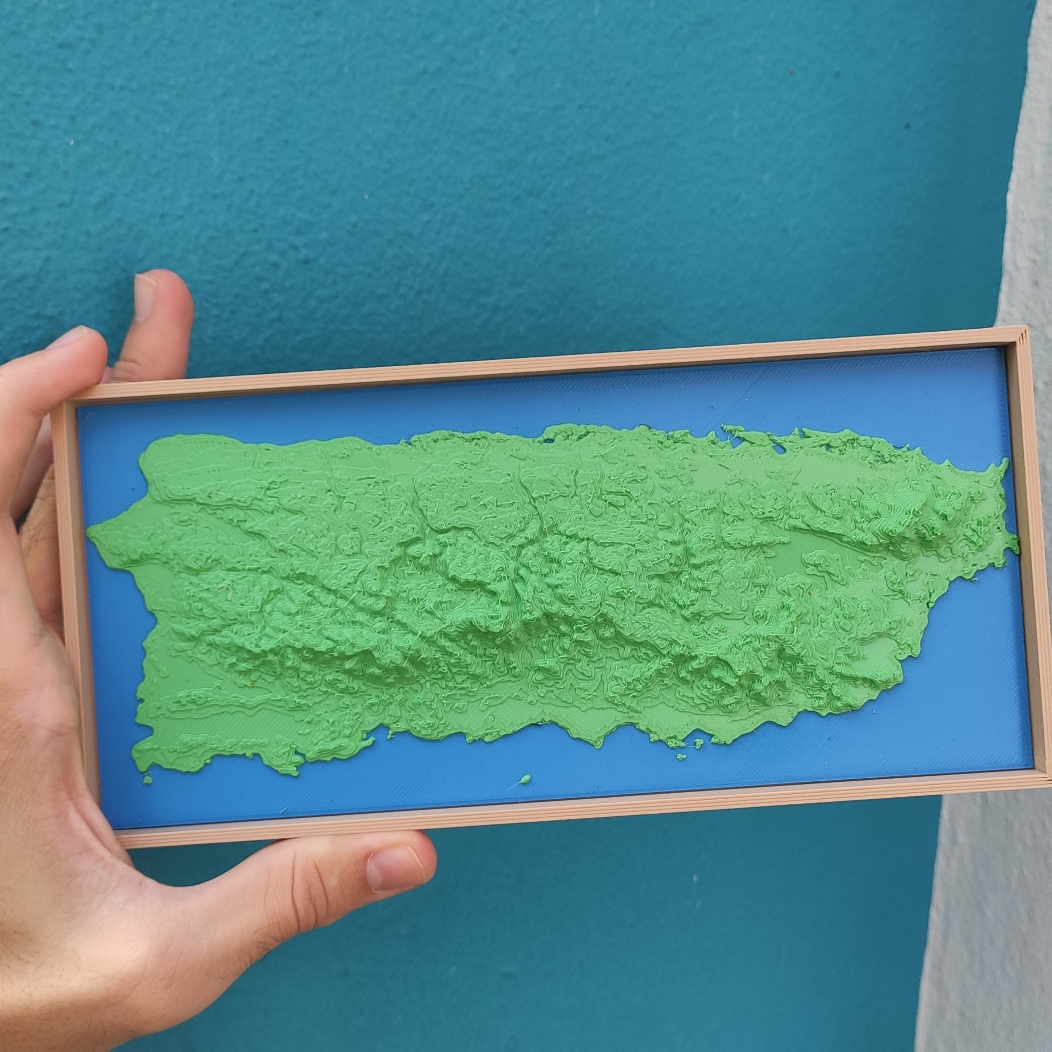 Puerto Rico Topography